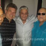 DJ Felix Chinea, Lewis Martinee, Ciro LLerena and Leo Vela